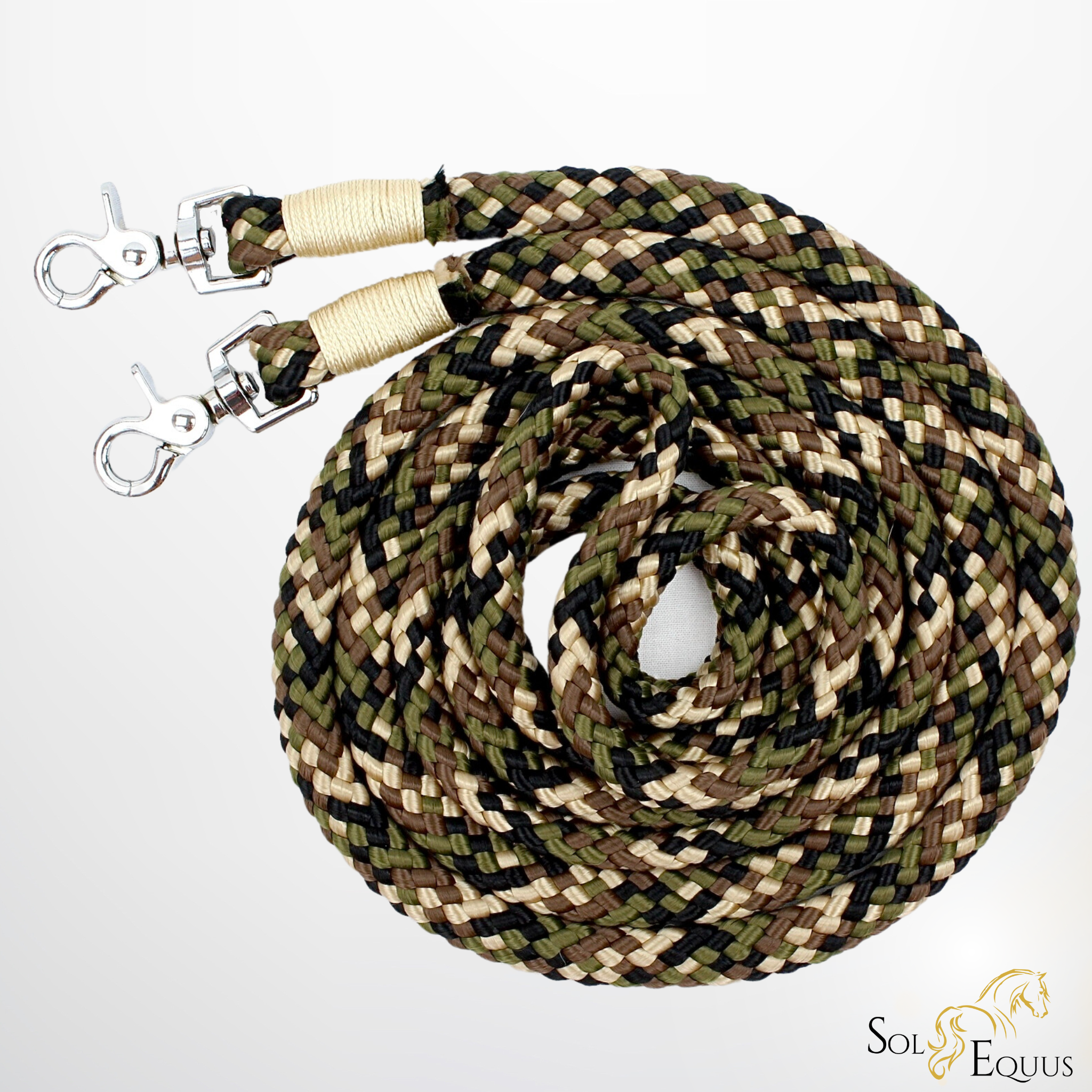Soft Zügel geschlossen "Camouflage" (8612875698508)