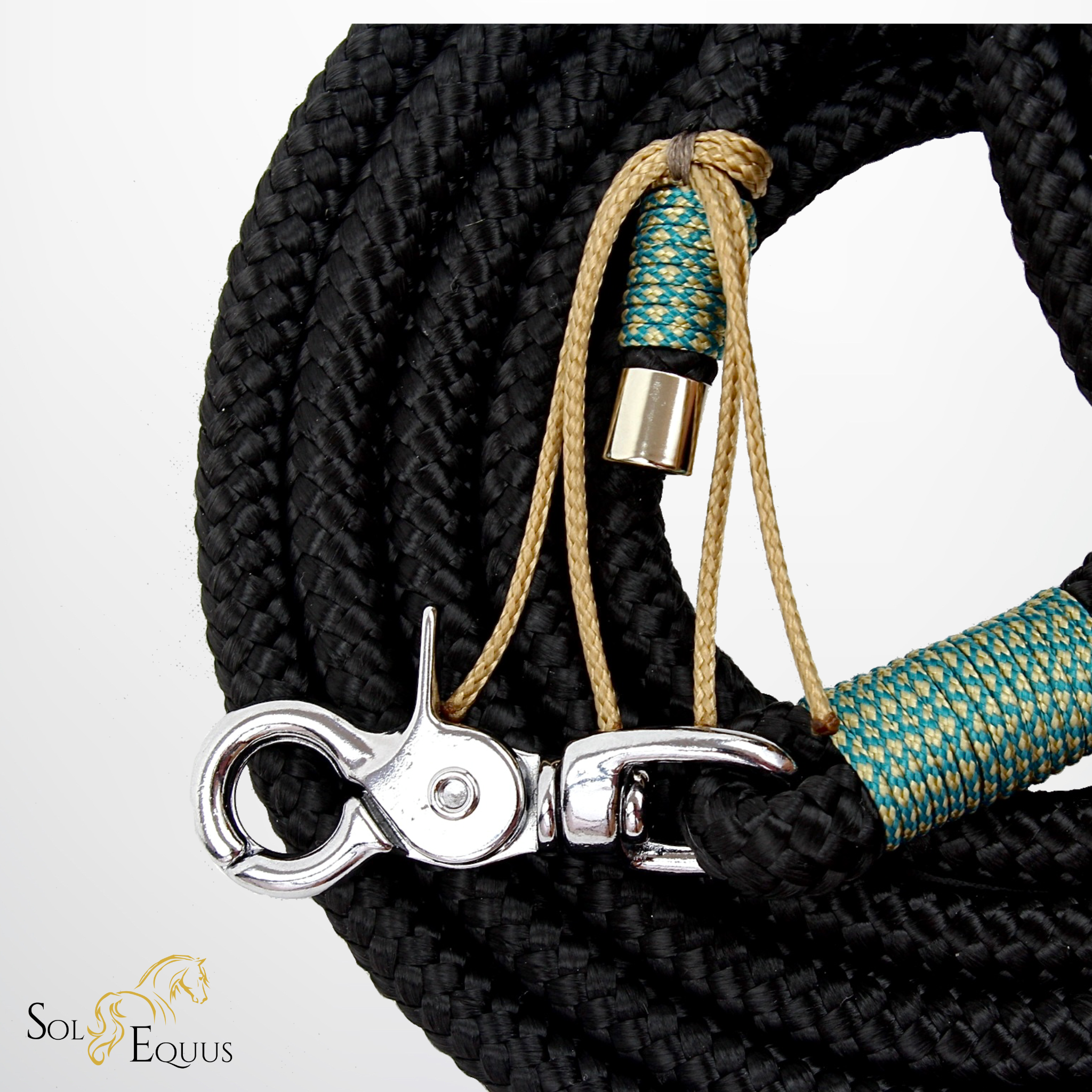 Westernzügel Split Reins "Schwarze Perle" (8597511536972)