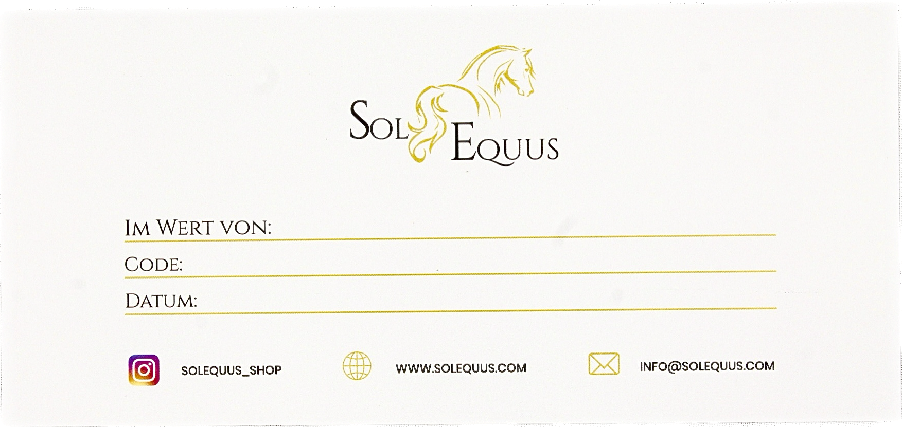 Solequus Gutschein (8038542049574)